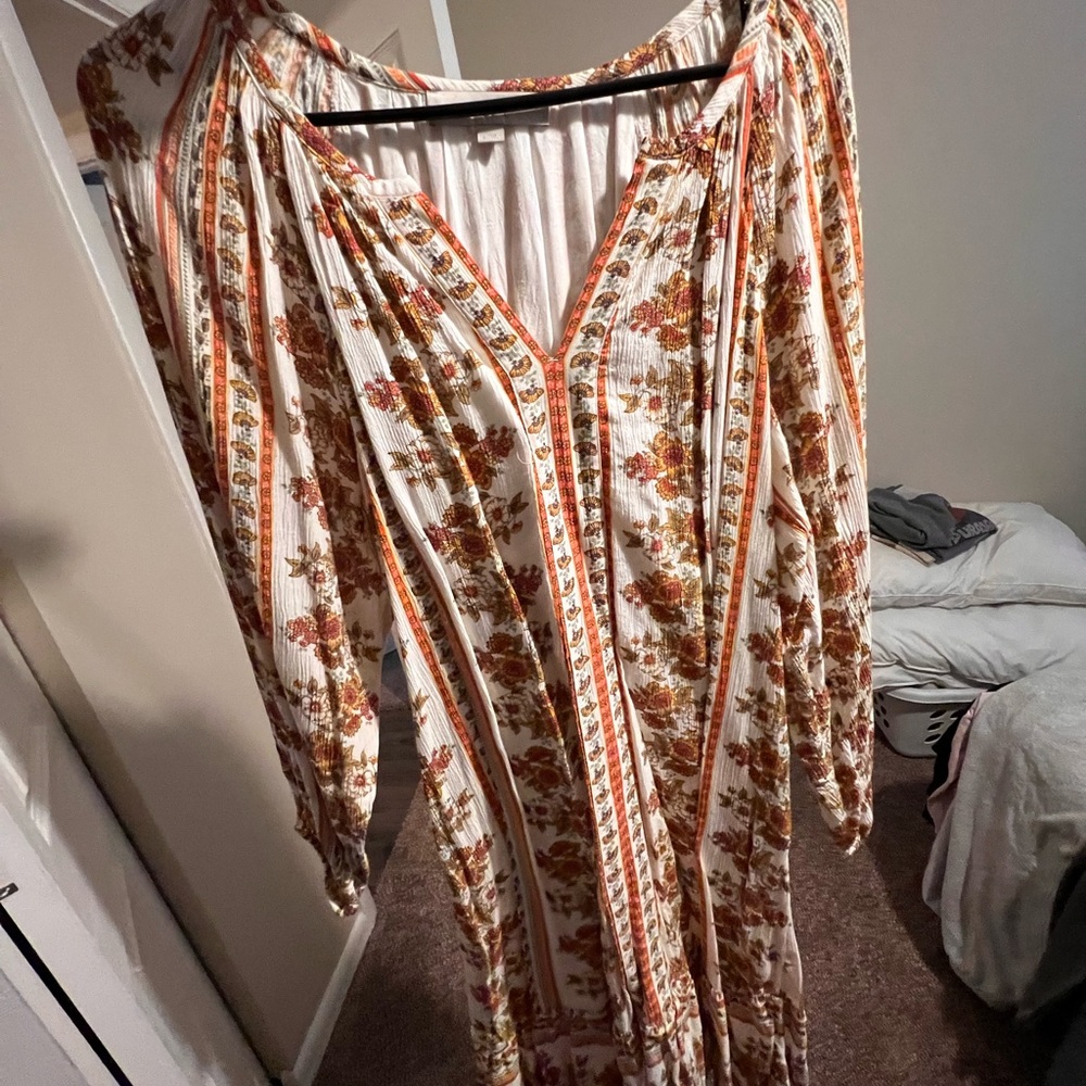 Loft peasant dress